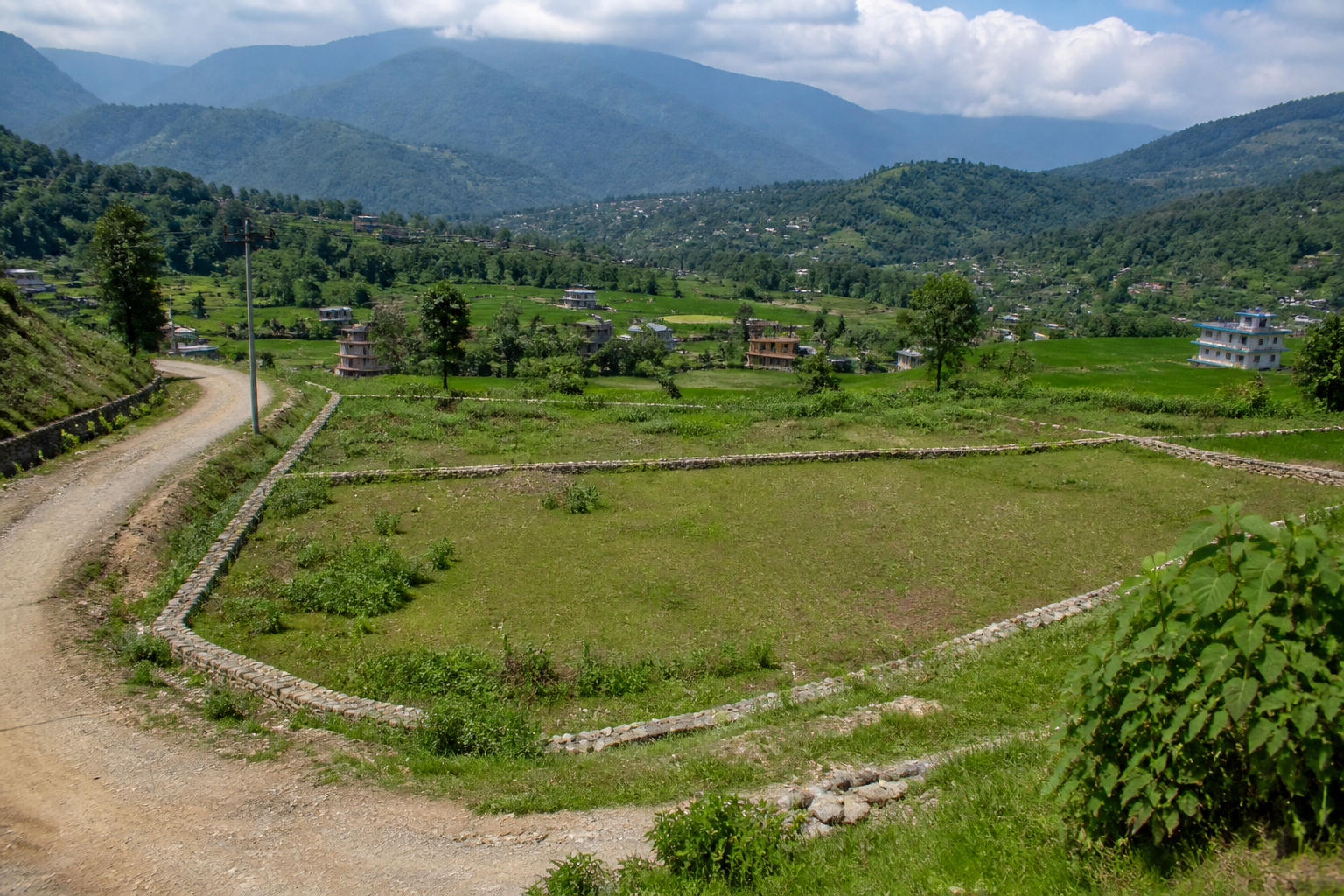 Residential land parcel near Tokha
